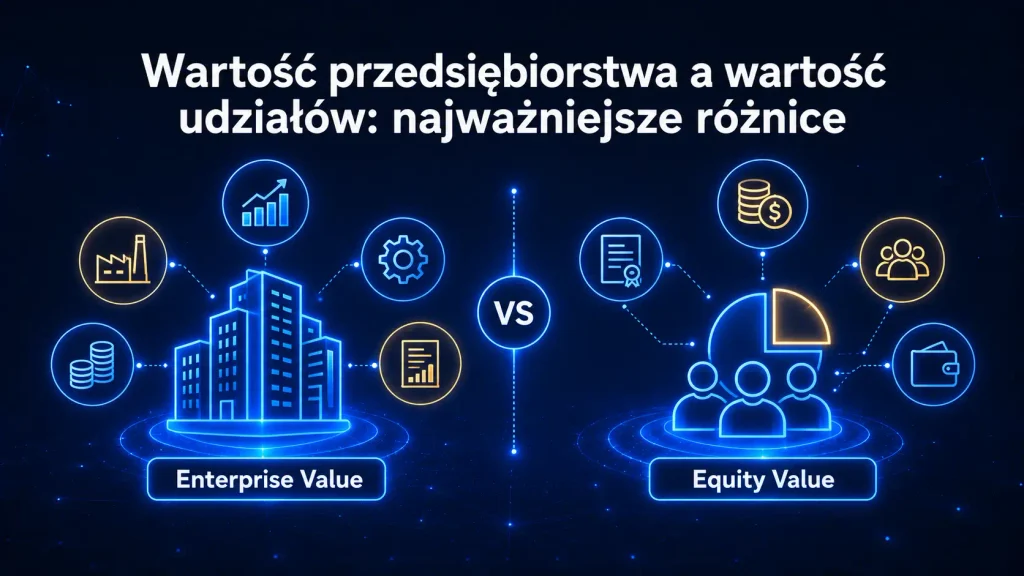 Wartość przedsiębiorstwa a wartość udziałów: jakie są najważniejsze różnice? Marcin Ślawski Łódź